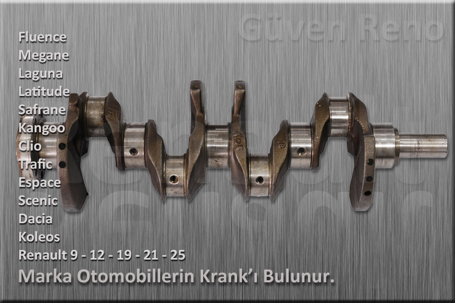 RENAULT GRAND SCENİC ÇIKMA YEDEK PARÇA KRANK_A6A